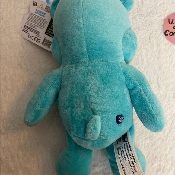 Blue Plush Bear Toy - Picture 6 of 9